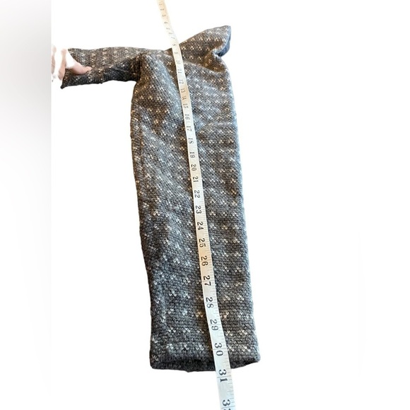 Luhta Wool Blend Full Zip Jacket Women’s Size XXL Gray Black Quilted Trim - Picture 7 of 14